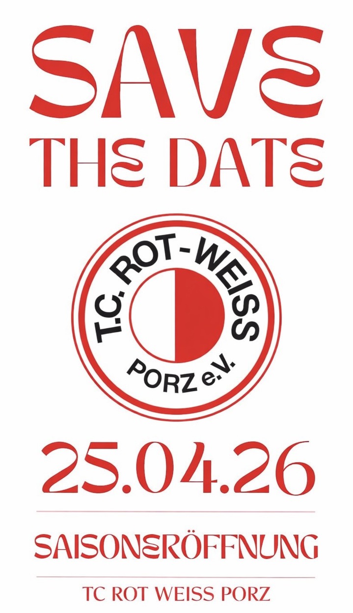 SAVE THE DATE - Saisoneröffnung